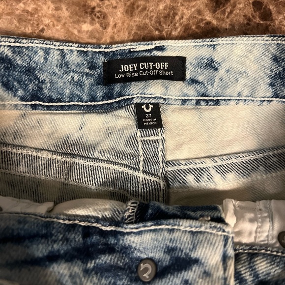 New True Religion Joey Cut Off Denim Jean Short - New With Tags 2023 - Picture 6 of 13